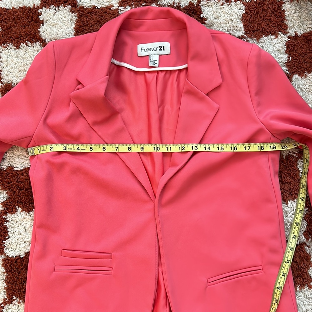 Forever 21 • pink blazer - Picture 6 of 6